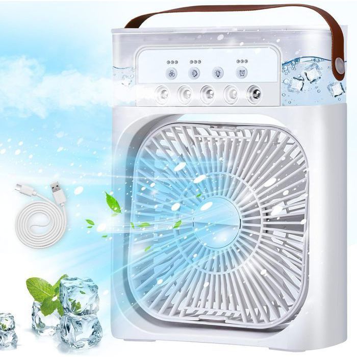 Climatiseur 3 en 1 - Non spécifié - Modèle aléatoire - Humidificateur - Ventilateur - 3 vitesses