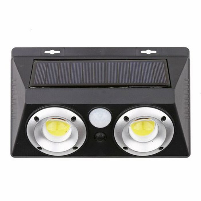 LED Lumière solaire  à capteur de mouvement PIR Lampe de jardin extérieur Imperméable COB LED LF-1625