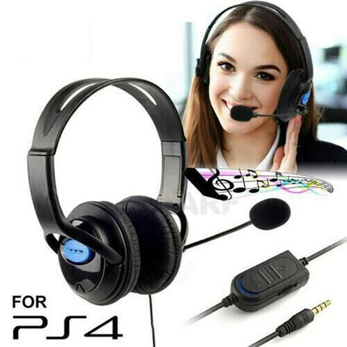 Casque de jeu filaire avec mic 3.5MM pour PS4, PC, PS3, XBOX