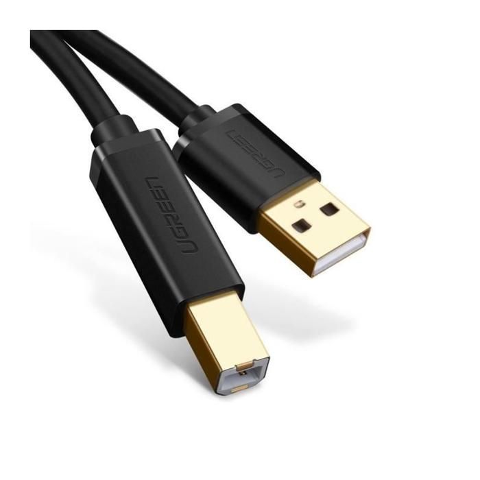 Câble USB - Ugreen - 10350 - 1,5 m - USB A - USB B - Noir