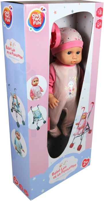 Bébé Léa et sa poussette - ONE TWO FUN