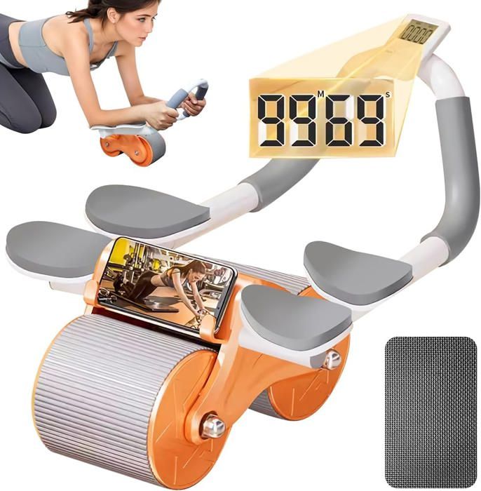 Roues abdominales de sport et d'exercice Support de coude pour rouleaux abdominaux