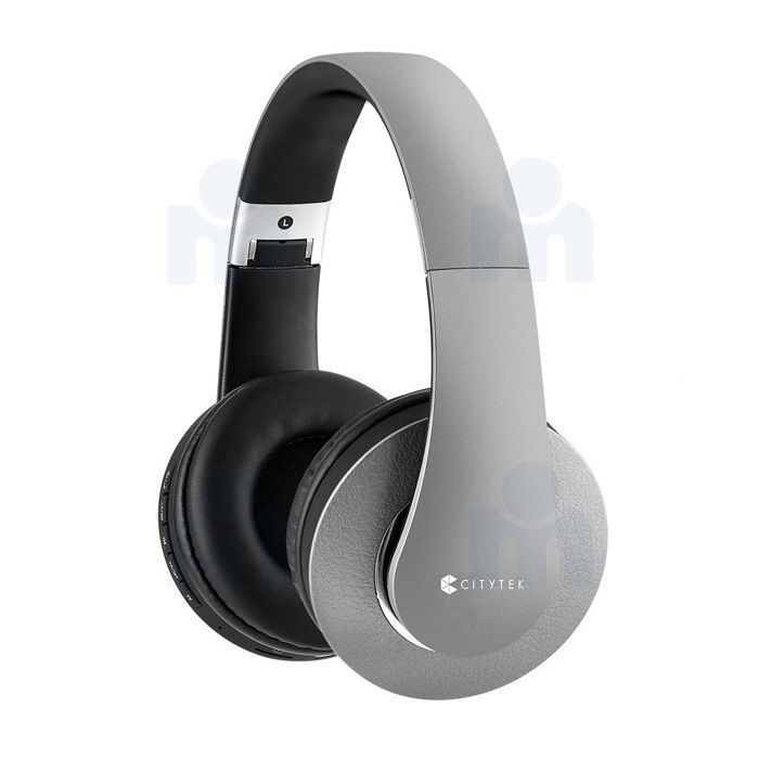 Casque Bluetooth - CITYTEK - MF109073 - Radio FM - Autonomie 30h - Étanche - Couleur Aléatoire