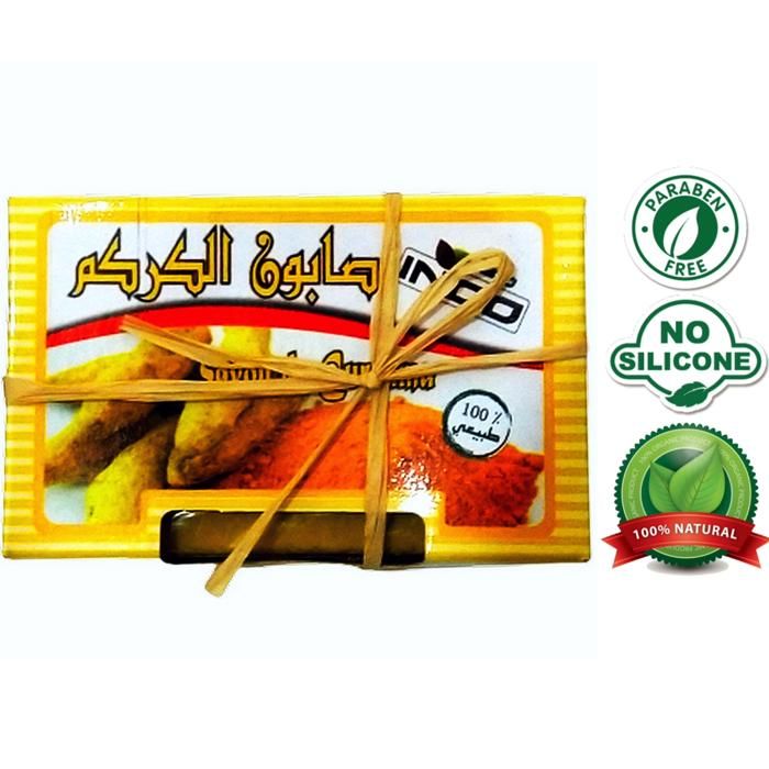 Savon curcuma soin acné regénérant 100% Naturel 80g
