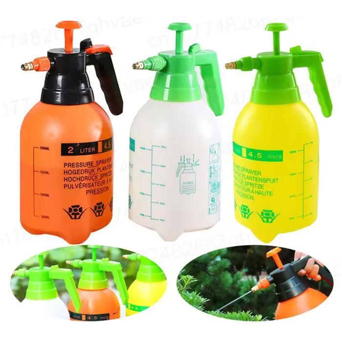 Pulvérisateur à pompe sous pression 1 litre (Couleur aléatoire)