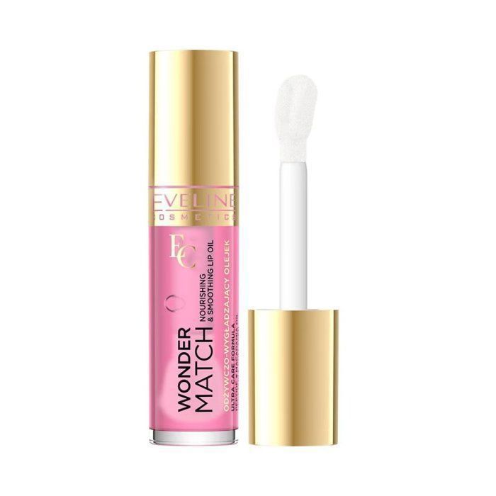 Gloss - EVELINE - No 02 Delicate Rose - Hydratation intense - Brillance subtile - Flacon