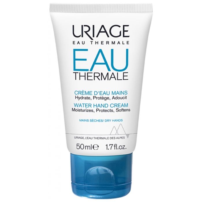 Crème pour les mains - Uriage - Eau Thermale - 50ml - Sans parfum - Peaux sèches