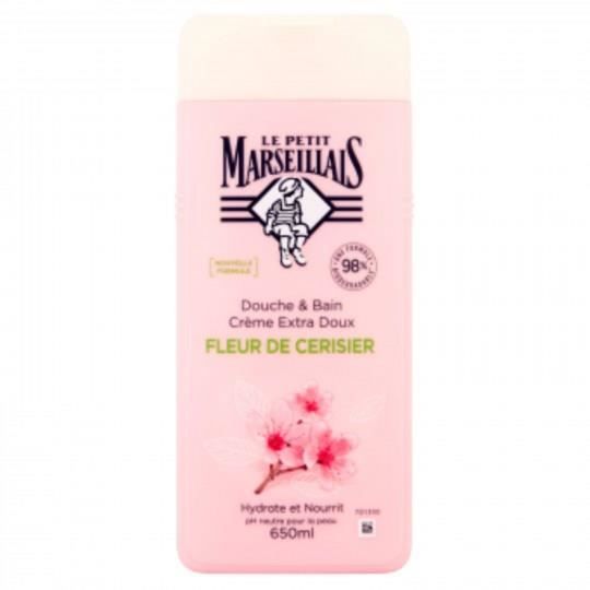 Le Petit Marseillais Douche Crème Extra Doux Fleur de Cerisier 650ml