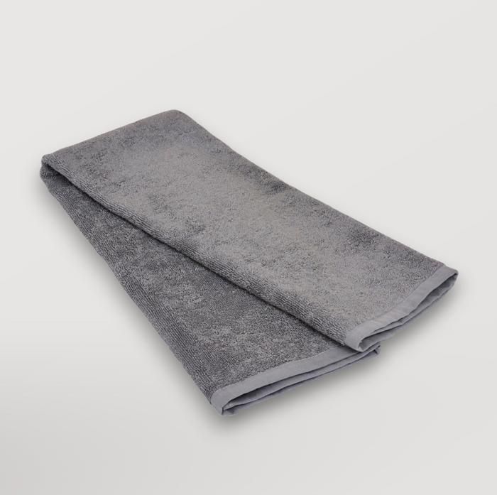 SErviette de bain 50x90 cm 500gr/m² gris