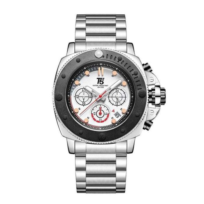 Montres militaires en acier inoxydable pour homme
