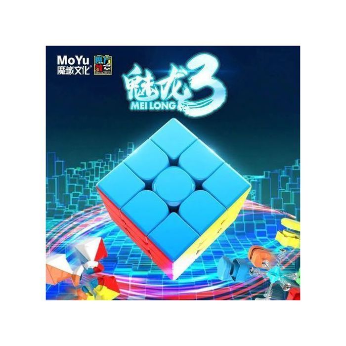 Cube moyu meilong cube 3×3 stickerless