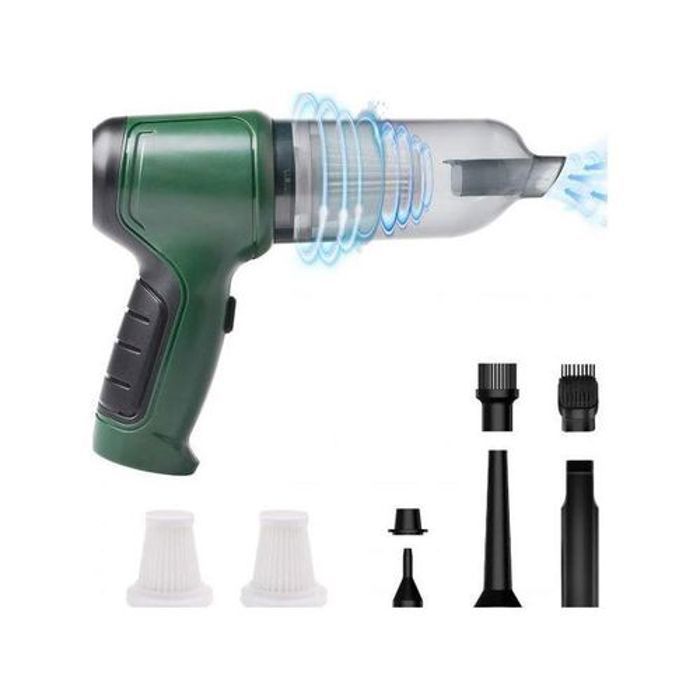Aspirateur de voiture et souffleur d'air sans fil rechargeable haute puissance, couleur aliatoire
