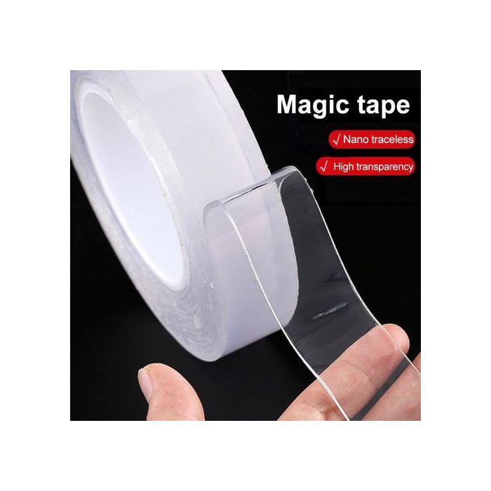 Scotch 5 M Nano Ruban Adhésif Autocollant Double Face Transparent très efficace
