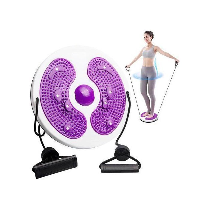 Disque de torsion de la taille – Disque de Fitness Rotatif 360° pour Taille, Abdos et Perte de Poids
