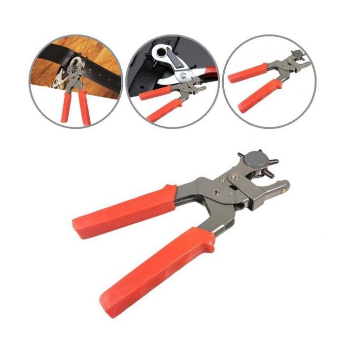 Poinçon rotatif pour cuir