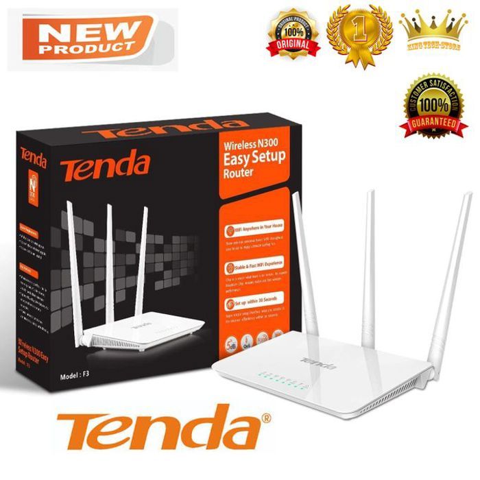 tenda N300 F3 Routeur Point d'accés Wi-FI sans Fil