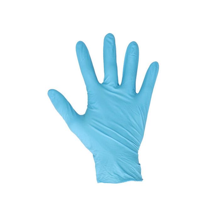 Gants en Nitrile Bleu – Protection et Confort une boite taille medium