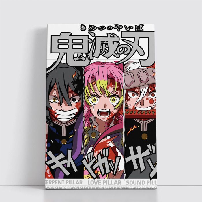 Tableau decoratif sur Toile 25x40 cm Anime attack on titan - one piece - Naruto - death note - Jujutsu Kaisen - Spy x Family 396