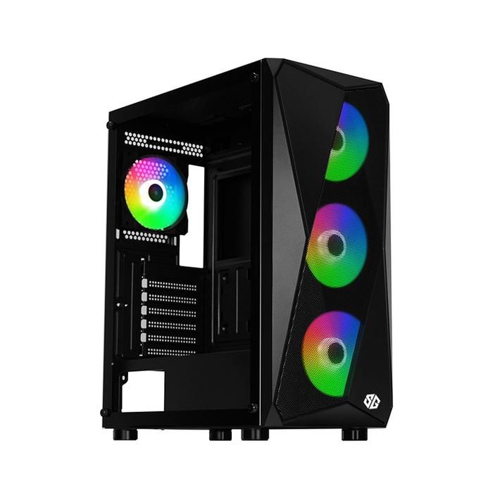 BOITIER SG APOLLO 4 FAN ARGB NOIR