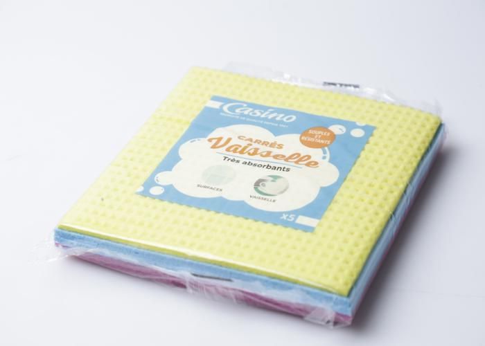 Carrés vaisselle très absorbants x5
