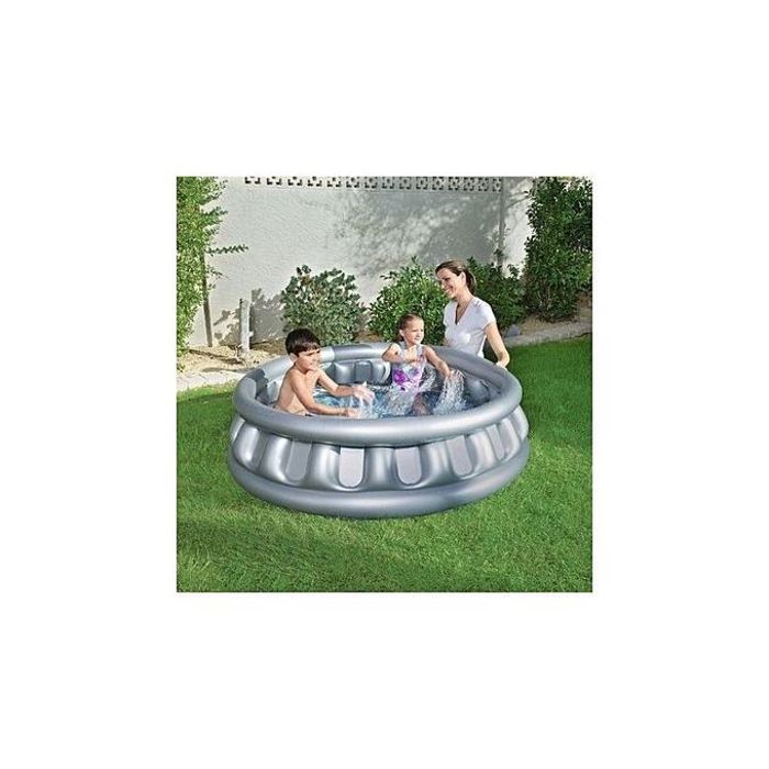 Pataugeoire Gonflable - Bestway - Forme Vaisseau Spatial - Petite Piscine
