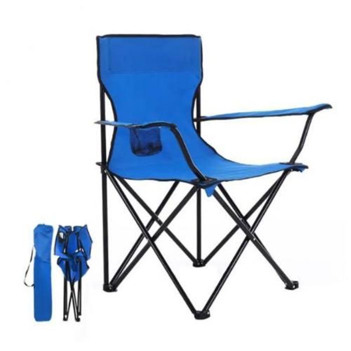 Chaise pliante de camping - Chibi - Portable - Tissu imperméable - 1 place - 120 kg max