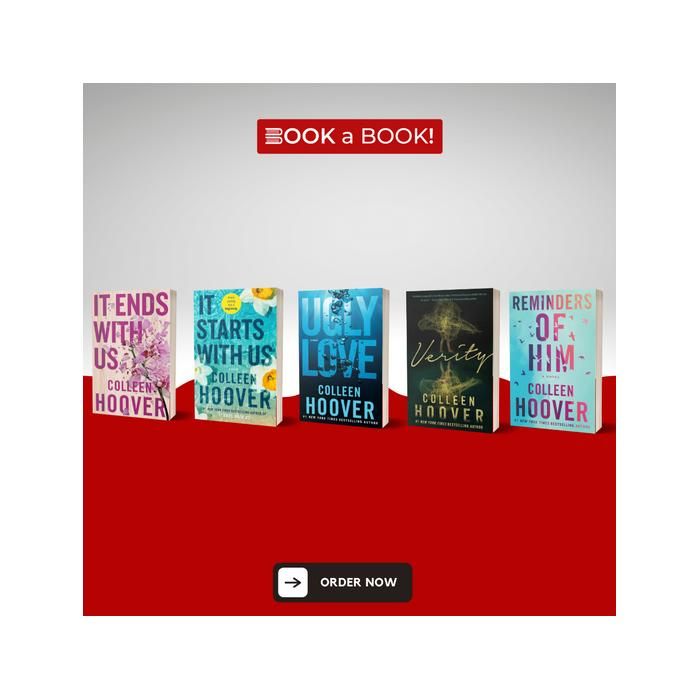 Coffret de livres - GENERIC - Colleen Hoover - Set de 5 livres - Fiction - Narration contemporaine