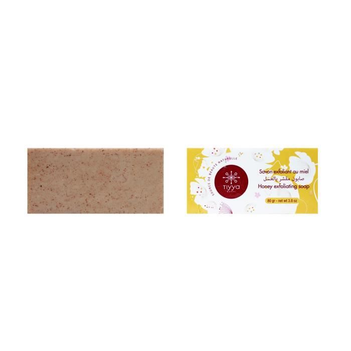 Savon exfoliant miel - 80 gr - Tiyya