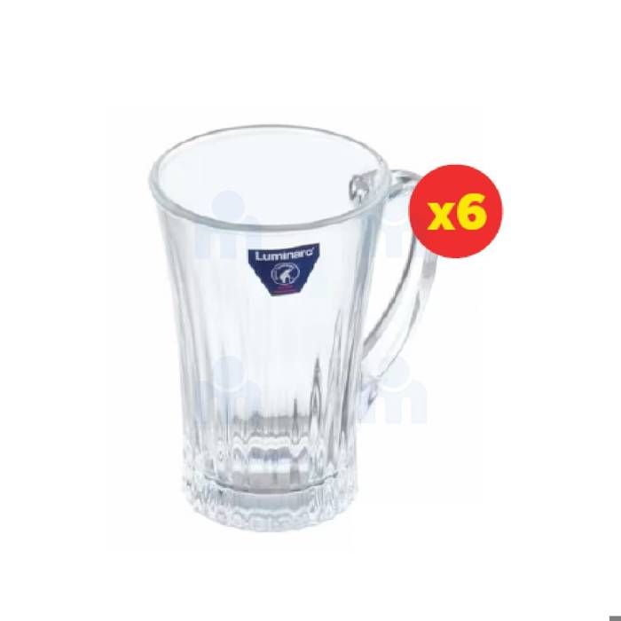Set 6Pcs Mug Carat 16 Cl