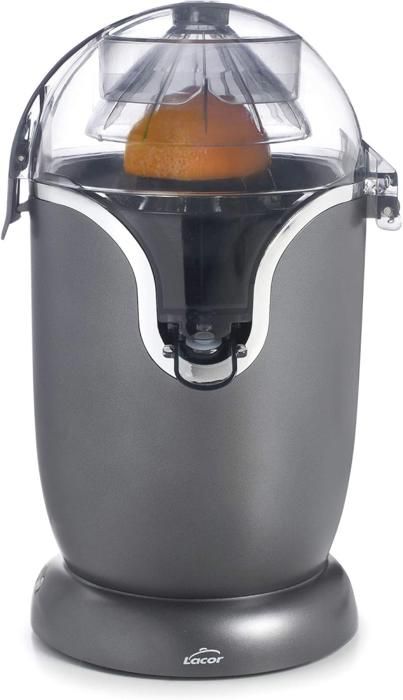 Presse-agrumes - Automatique - Gris - Système anti-goutte - Compatible lave-vaisselle - Compact