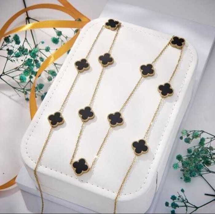 Bijoux - Sutwar - Femme - Or jaune - Noir - 585/1000