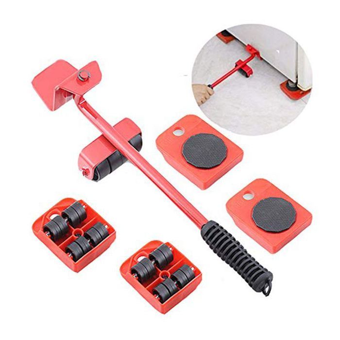 Rouleaux de meubles 5 pièces – système coulissant 150 kg