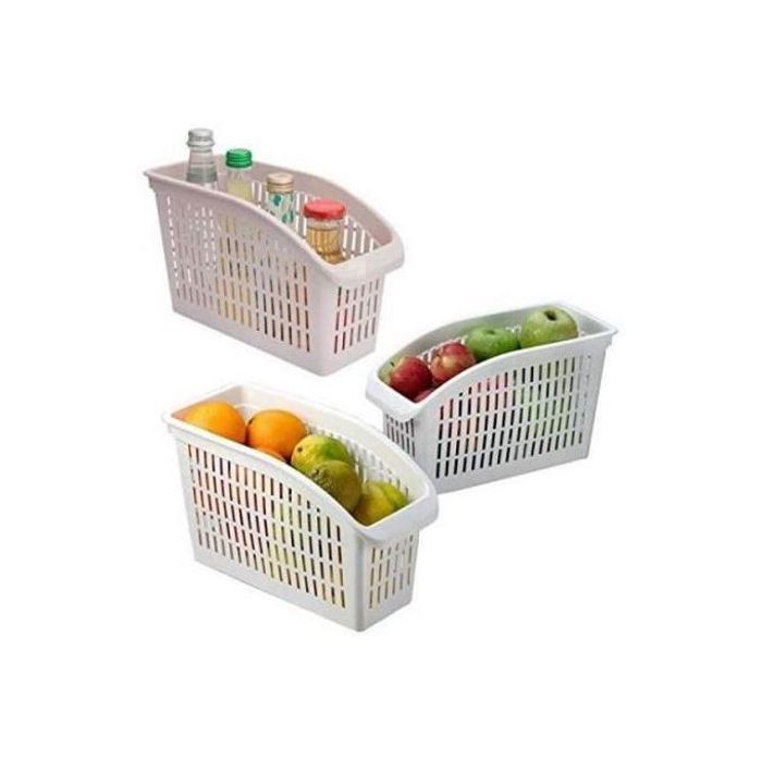 Lot de 6 Organisateurs de Réfrigérateur – Étagères à Légumes et Fruits