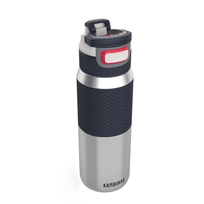 Bouteille Isotherme - KAMBUKKA - ELTON - Acier Inoxydable - 750ml - Technologie Snapclean®
