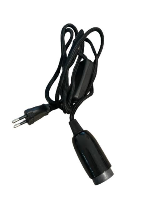 Support de lampe avec interrupteur et fiche pour lampe
