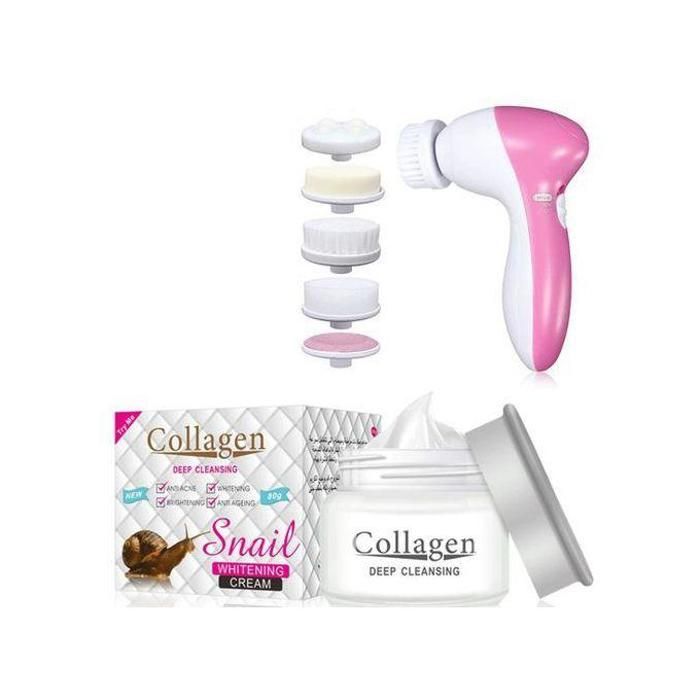 Pack soin de visage Brosse + creme