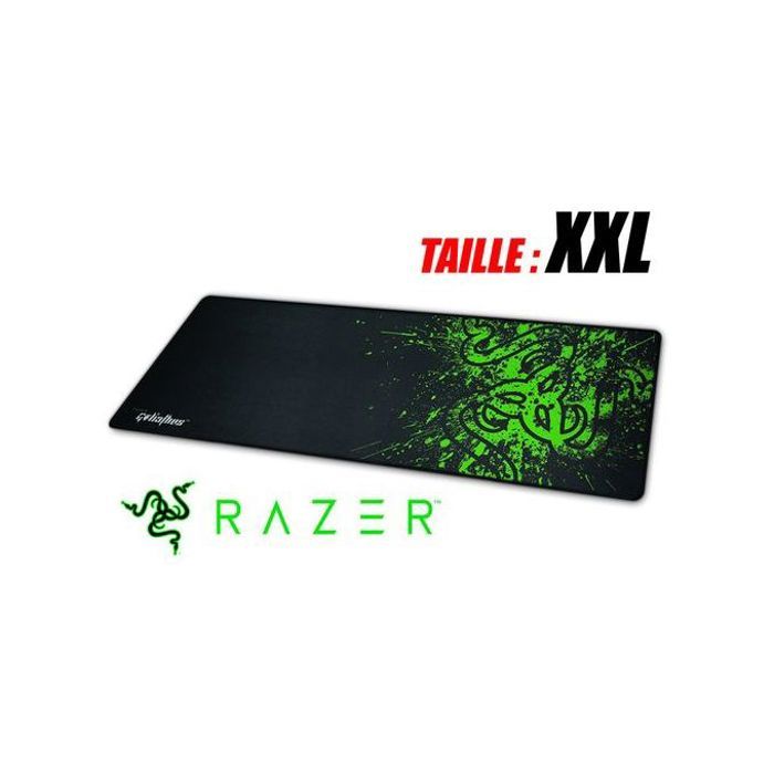 Razer Goliathus XXL Tapis de Souris : Base Antidérapante, Surface Micro-texturée, Bords Cousus