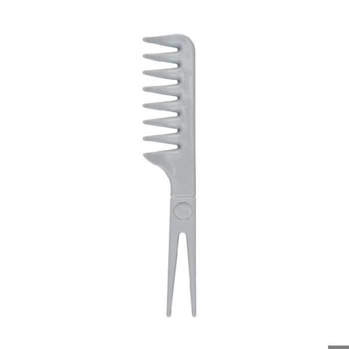 Peigne Fantail - DENMAN - JACK DEAN - Gris - Professionnel - Made in UK