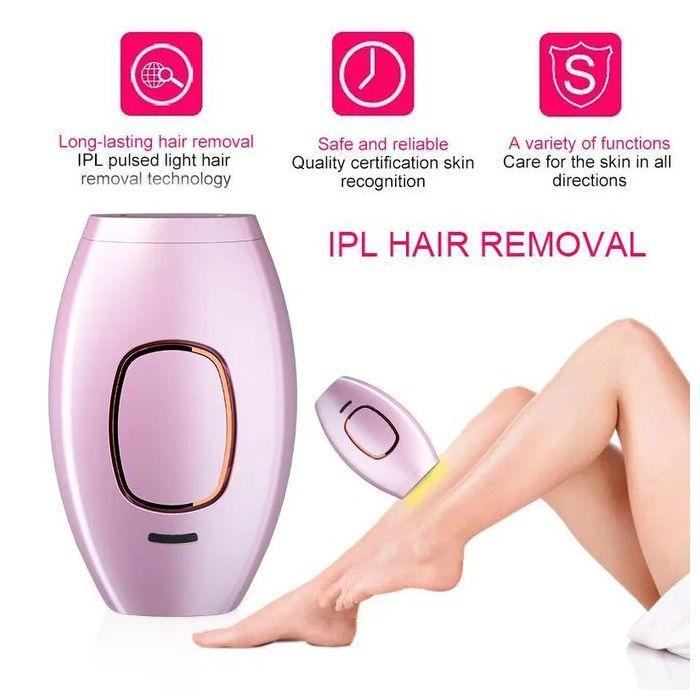 Épilateur laser - Haute qualité - Portable - Indolore - IPL - Écran LCD