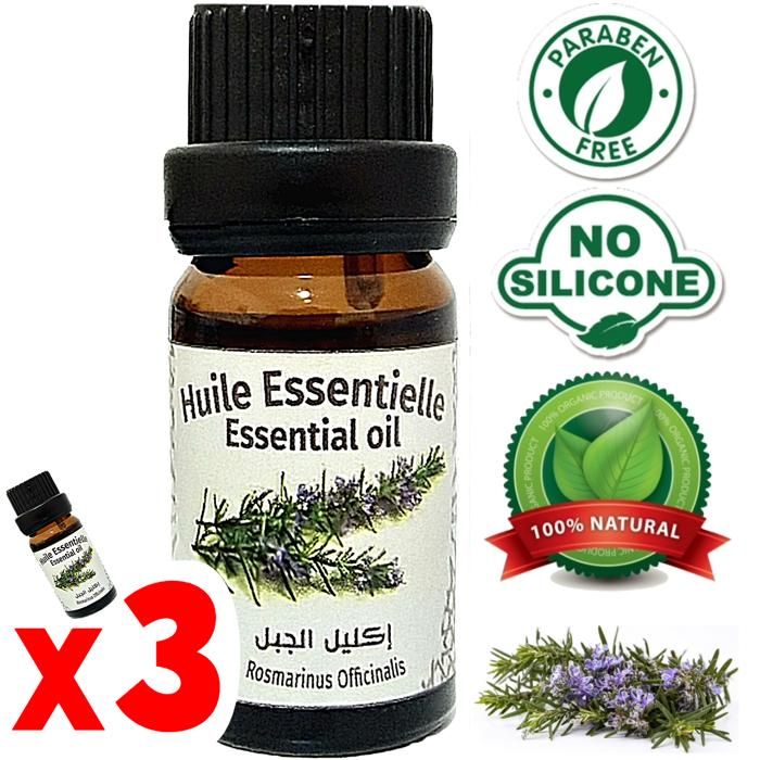 Huile essentielle Romarin 100% Naturel -30ml