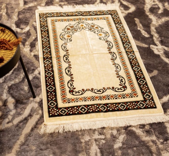Tapis de priere AL Tawba-Multicouleur