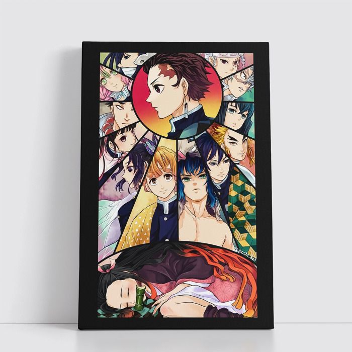 Tableau decoratif sur Toile 25x40 cm Anime attack on titan - one piece - Naruto - death note - Jujutsu Kaisen - Spy x Family 364