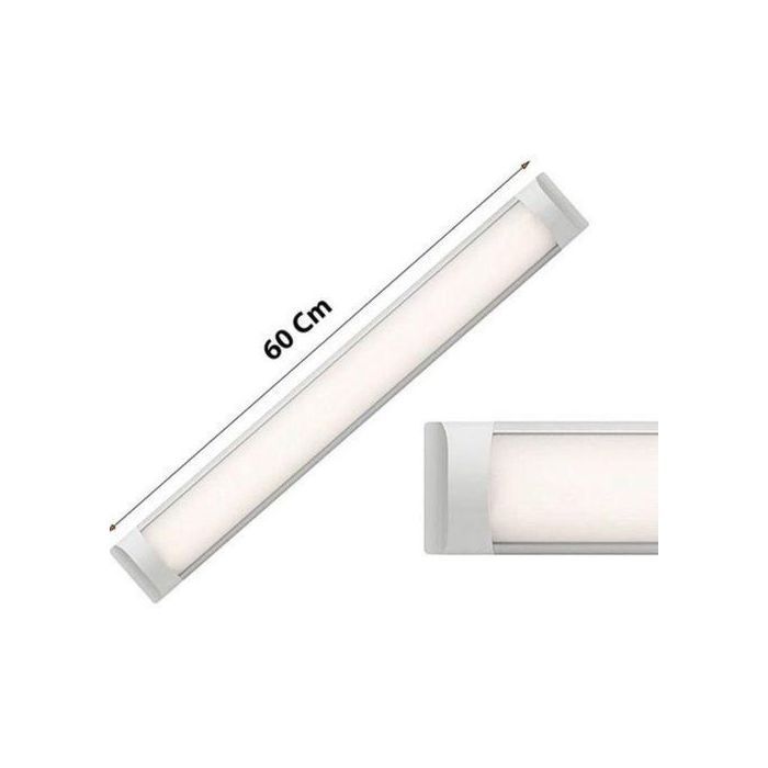 Fluorette LED - MARQUE - 60 cm - 18W - Blanc Froid - Éclairage Intérieur