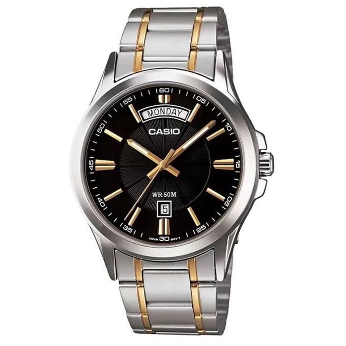 Montre - YEMA - YMHF1193 - Cadran Noir - Bracelet Silicone Noir - Étanchéité 5 ATM