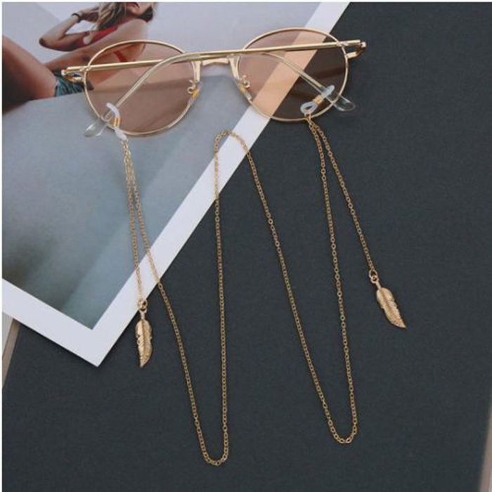 Chaîne de lunettes - GENERIC - Doré - Tendance - Adaptable - Chic et féminin