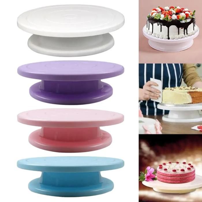 en plastique pour décoration de gâteaux, outil de cuisine pour pâtisserie(Couleur aléatoire)