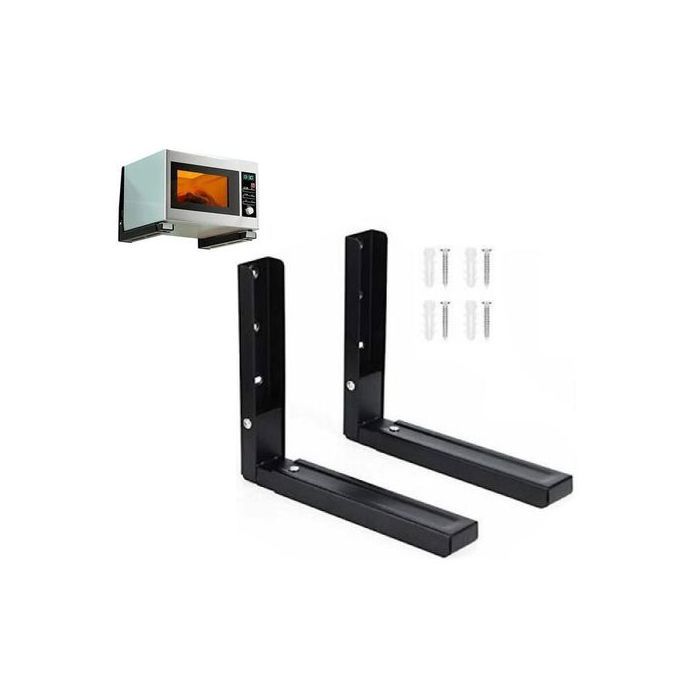 Support d'étagère en métal réglable pour four à micro-ondes Support mural lourd