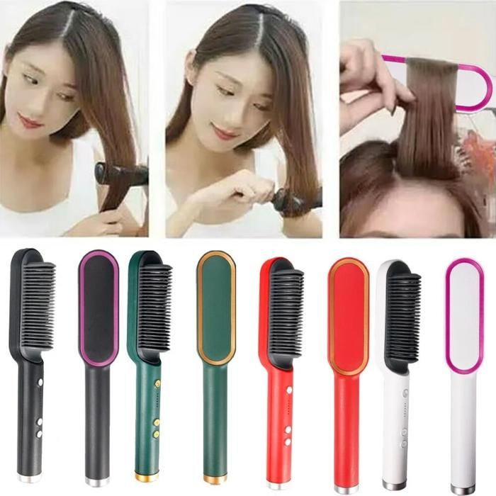 Brosse à Cheveux électrique, Chargement USB, Petite et Portable(Couleur aléatoire)