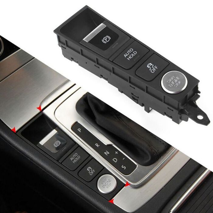 Interrupteur bouton de Frein à main électrique avec bouton Start Stop Pour Volkswagen
