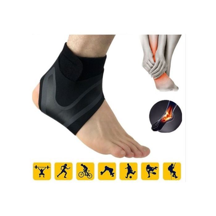 Attelle de cheville - Non spécifié - Réglable - Néoprène respirant - Confortable - Protection élastique